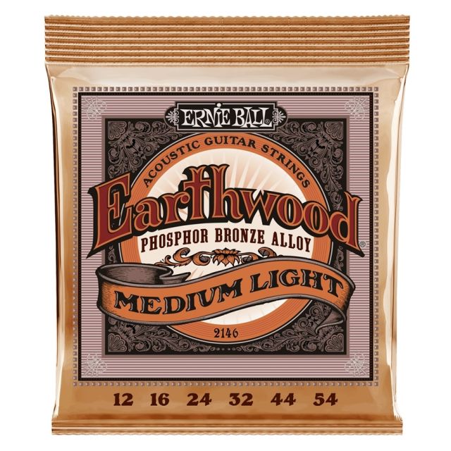 Ernie Ball 2146 Earthwood Medium 012/054