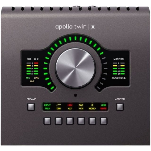 Universal Audio Apollo Twin X Duo Thunderbolt - Interfaccia Audio Thunderbolt 10 x 6 per Mac e PC