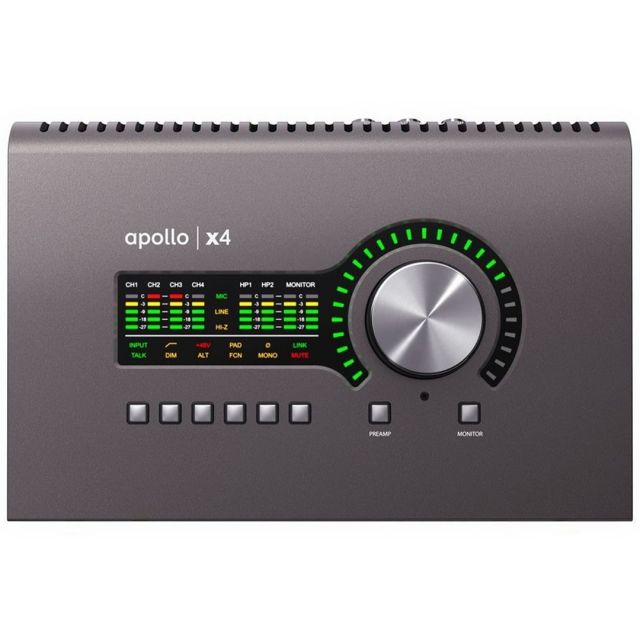 Universal Audio Apollo X4 Thunderbolt - Interfaccia Audio Thunderbolt 12 x 18 per Mac e Windows