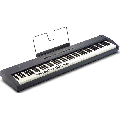 0-KORG SP200 BK - PIANOFORT
