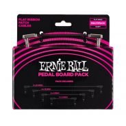 Ernie Ball 6224 Flat Ribbon Multipack 10 Cavi Patch Nero