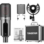 Takstar PC-K850 Microfono a Condensatore da Studio con Capsula a Diaframma Largo