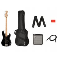Squier Affinity Precision PJ Bass MN Black R15 Pack