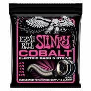 0 Ernie Ball 2737 Super Slinky Cobalt 5 Bass 40-125