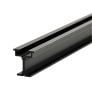 0 Wentex - Eurotrack - Rail, Black - 500 cm length - black (anodised)