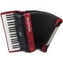 Hohner Bravo III 96 Silent Key Red 1
