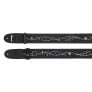 Ibanez GS100TOD Tim Henson Cinturino Chitarra – Firmato, Nero, Pelle E Polipropilene