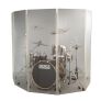 0 PEACE DS-1 - Drum Shield Da 168 Cm 5 Sezioni In Materiale Acrilico