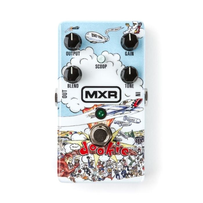 ギター MXR dookie drive DD25V3M MXR Green Day MXR DD25 Green Day Dookie Drive Pedale Overdrive per Chitarra