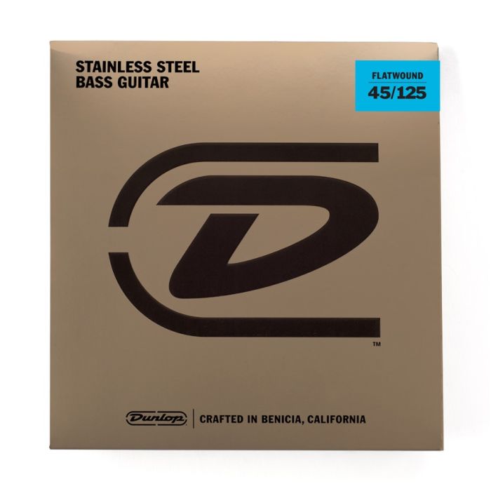 Muta 5 Corde per Basso Elettrico 045/125  Dunlop DBFS45125 Flatwound Medium 045-125