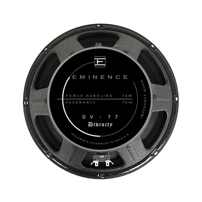 Speaker Signature Mick Thomson 12” 16 Ohm Eminence DV-77 Mick Thomson 12” 16 Ohm