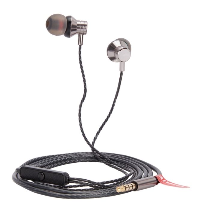 Auricolari stereo In-Ear argento con microfono AIWA ESTM-50SL Silver