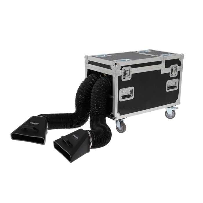 Macchina del Fumo Basso 3000W Integrata in Flightcase Algam Lighting NEBEL3000-II