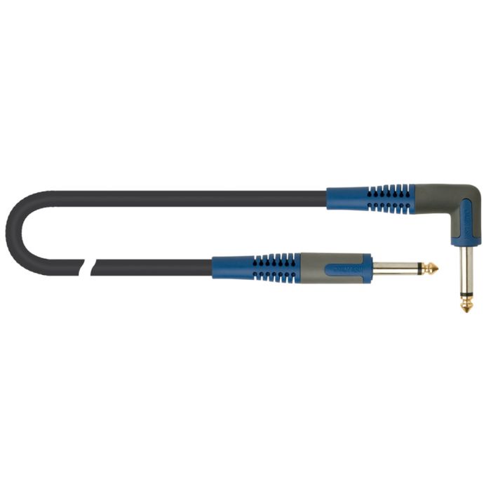 Cavo per strumenti Jack maschio mono angolato 6,5mm / Jack maschio mono 6,5mm da 9 m Cavo Jack maschio mono angolato 6,5mm / Jack maschio mono 6,5mm da 9 m