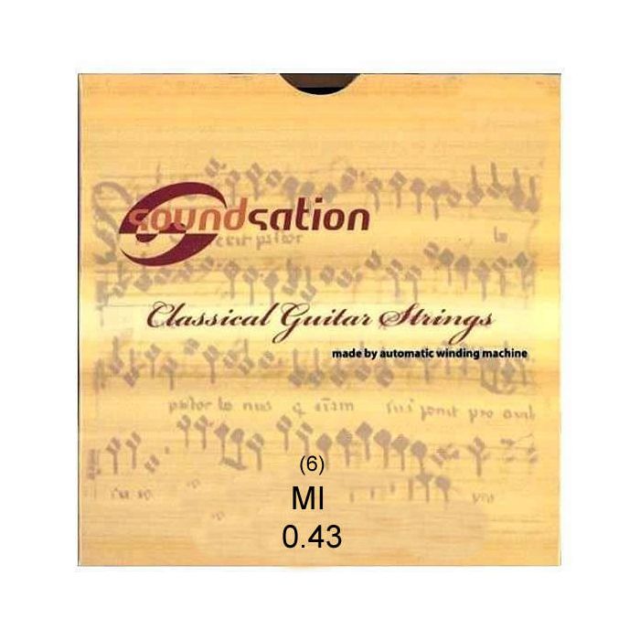 Singola per Chitarra Classica 043 SoundSation SC132-6 .043