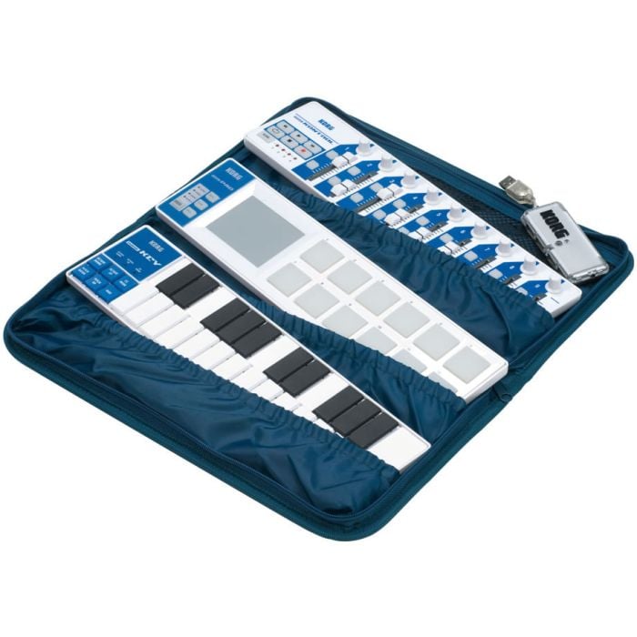 Borsa per Nanokey Nanokontrol Nanopad Korg NanoBag Blu