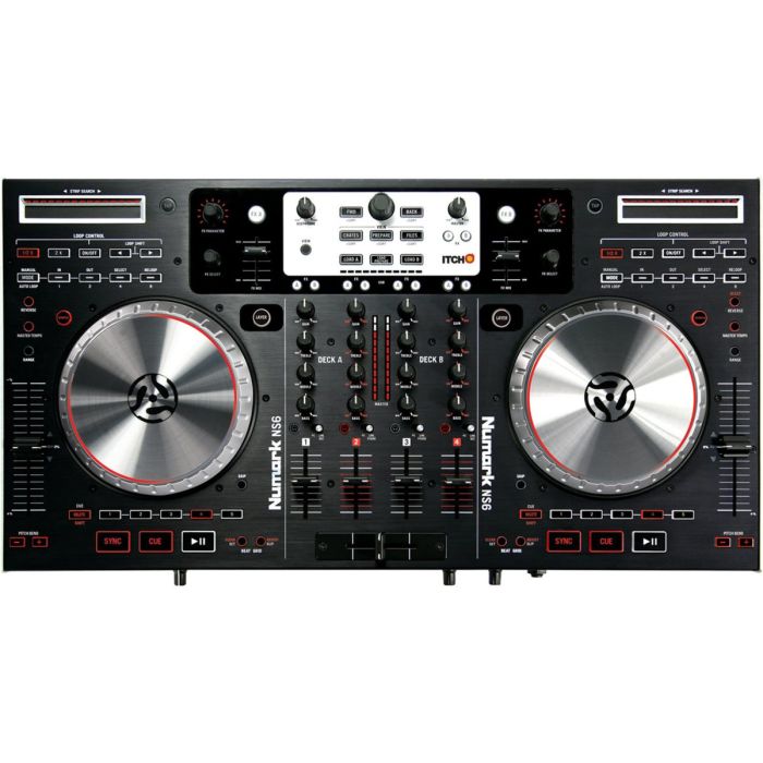 Numark NS6 DJコントローラー NUMARK NS6 Controller 4 deck MIDI con scheda audio integrata per DJ