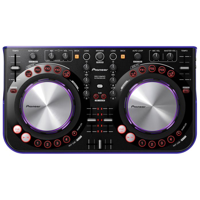 PIONEER DDJ-WeGo-V Violet CONTROLLER PER VIRTUAL DJ Limited Ed