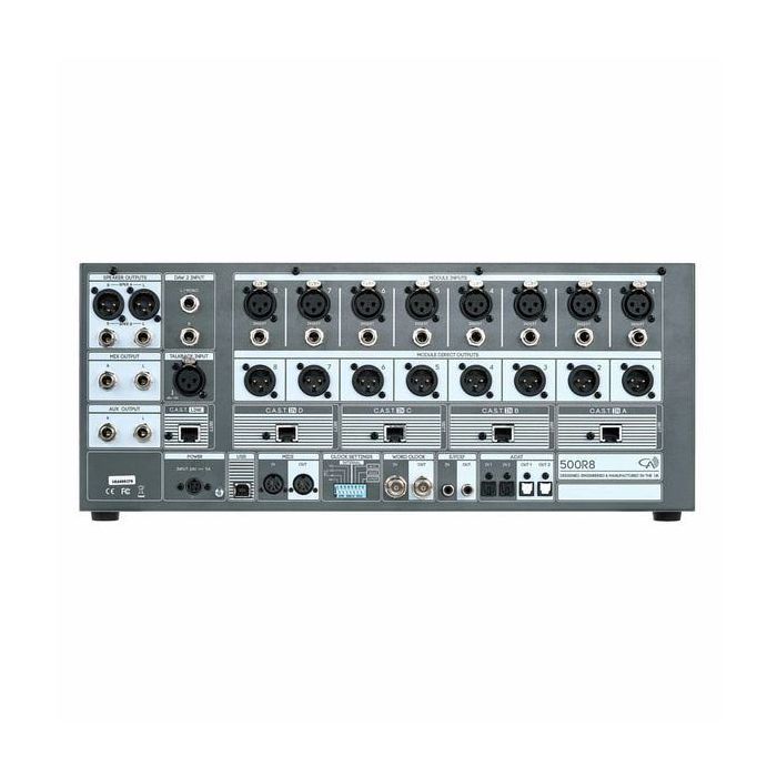 Rack per 8 Moduli 500, Interfaccia Audio USB 28in/30out, Monitor Controller e Sommatore Cranborne Audio 500R8