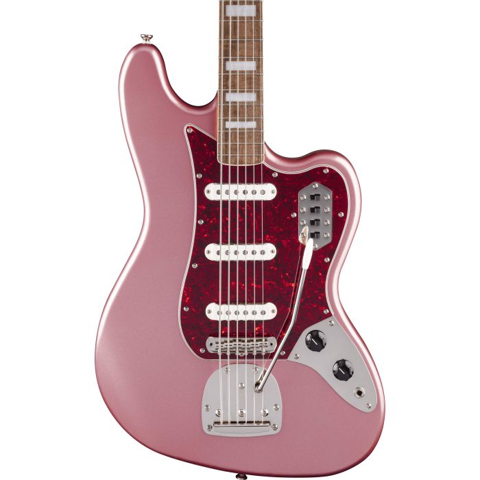 Basso Elettrico/Chitarra Baritona Limited Edition Squier FSR Classic Vibe Bass VI LRL Burgundy Mist LTD
