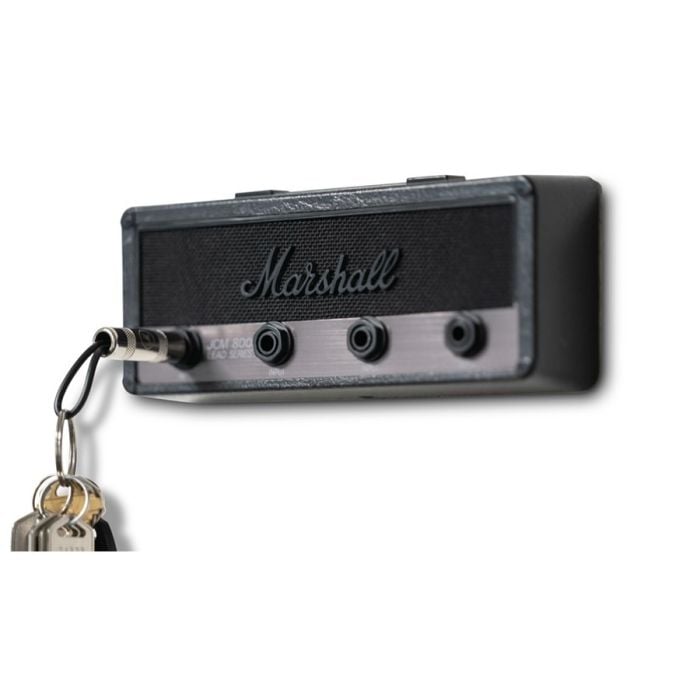 Portachiavi Marshall Jack Rack 2.0 Per Chitarra - Gancio Montaggio A Parete Con 4 Jack, Stile Amplificatore - Foto 7