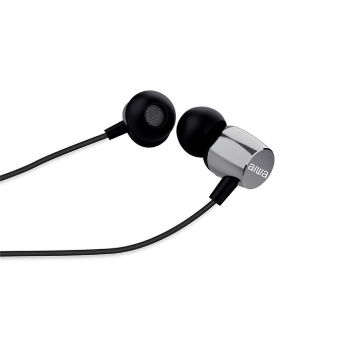 Auricolari con microfono silver AIWA ESTM-30 SL