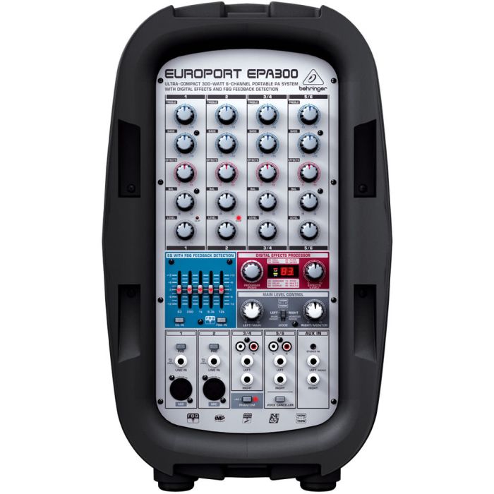 BEHRINGER EPA300 Europort 300W 6 Canali con Effett