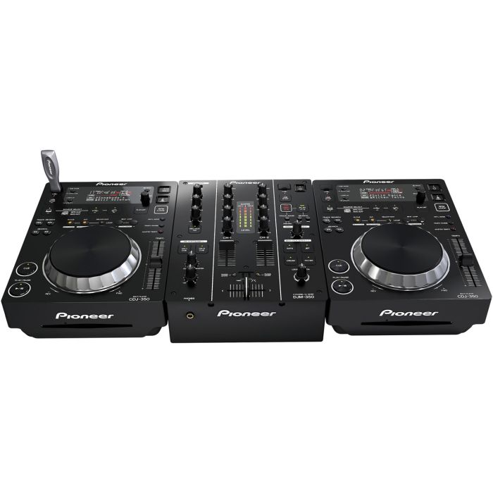 PIONEER 350 PACK (2x CDJ350 + 1x DJM350K + Case Originale)
