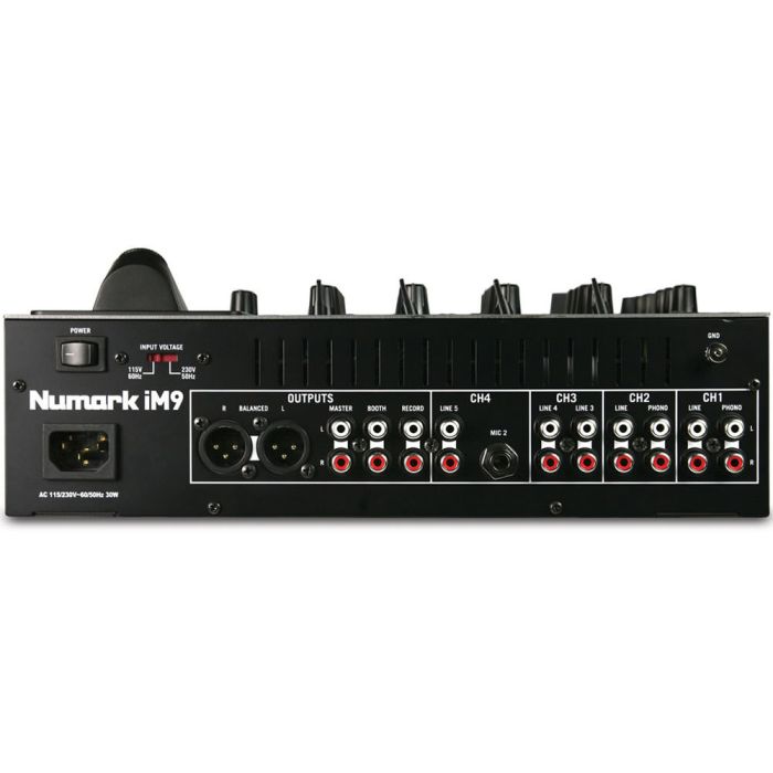 NUMARK iM9 -MIXER DJ 4 CANALI CON EFFETTI E DOCK P
