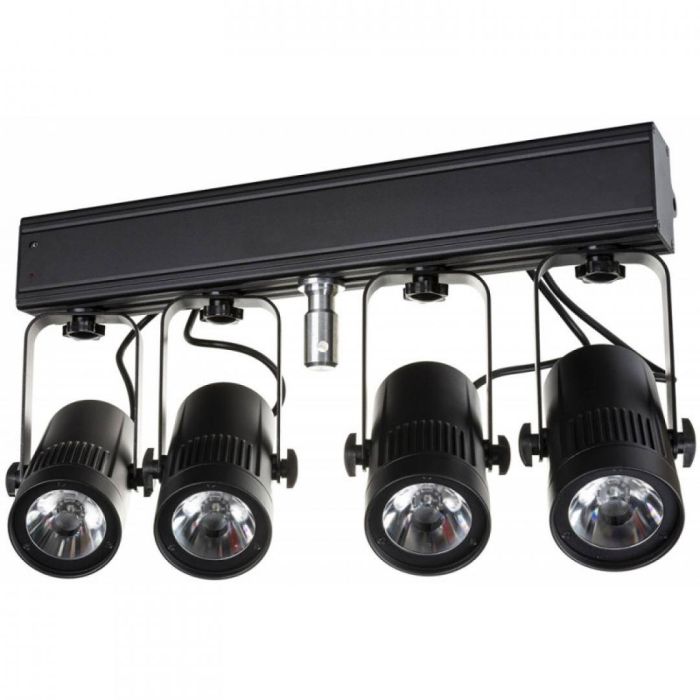 Short T-BAR with 4 BEAMSPOT WW 3000K Briteq BEAMSPOT-4BAR WW T-BAR 4 Proiettori Beam a LED WW 3000K