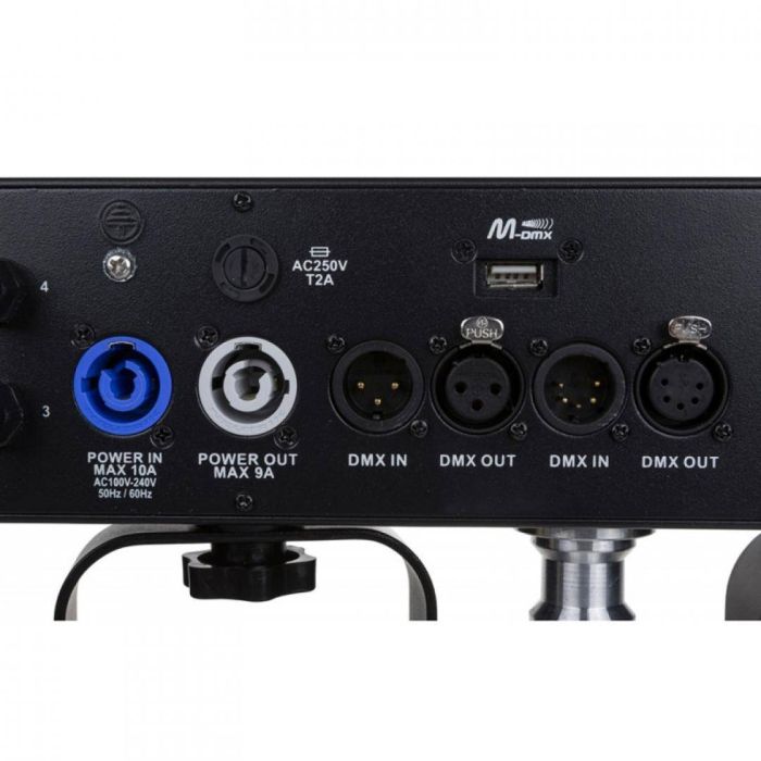 Short T-BAR 4500K Briteq BEAMSPOT-4BAR NW T-BAR 4 Proiettori Beam a LED 4500K