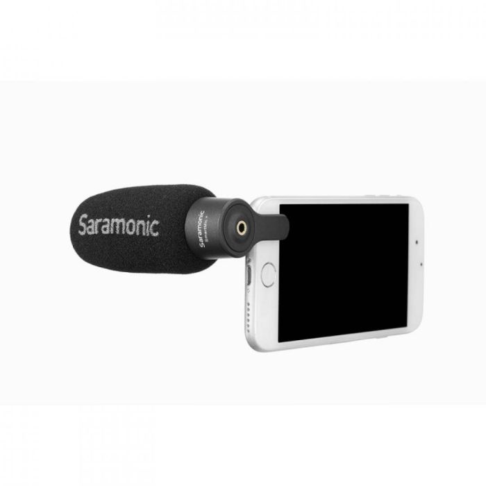 Microfono a Condensatore Direzionale per Smartphone e Tablet Saramonic SmartMic+