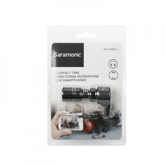 Microfono a Condensatore Direzionale per Smartphone e Tablet Saramonic SmartMic+