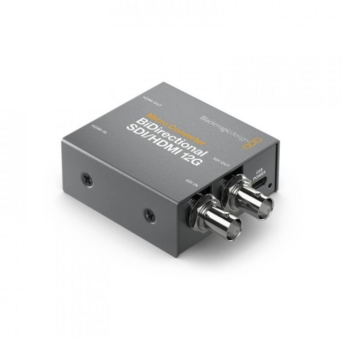 Micro Convertitore Bidirezionale SDI/HDMI 12G PSU Blackmagic Design Micro Converter BiDirect SDI/HDMI 12G PSU
