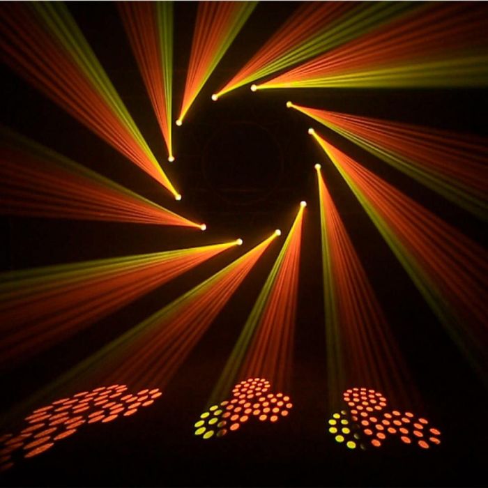 Testa Mobile Spot a LED 30W BoomTone DJ Maxi Spot 30