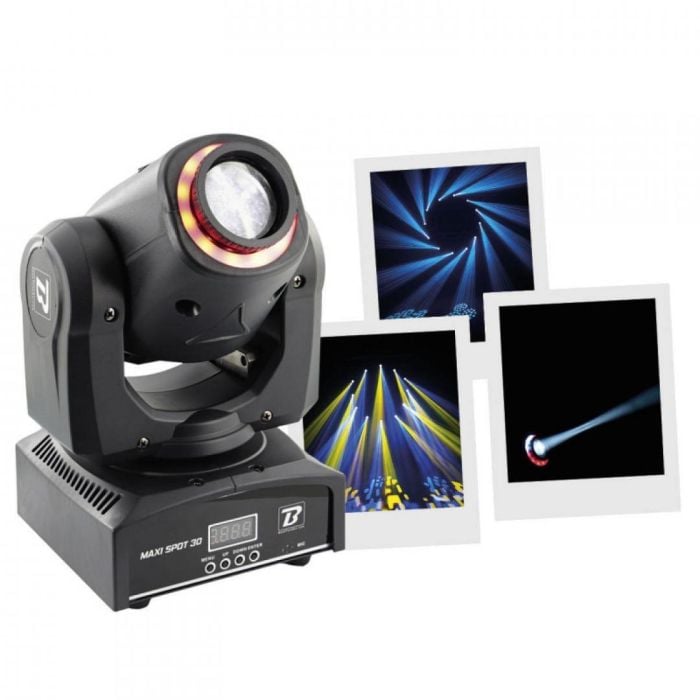 Testa Mobile Spot a LED 30W BoomTone DJ Maxi Spot 30