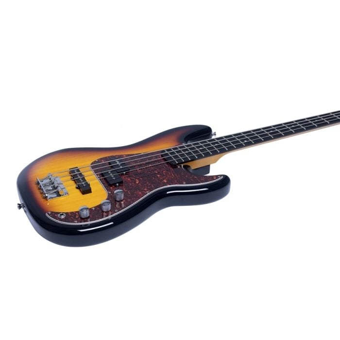 Basso Elettrico 4 Corde stile Precision Bass Sunburst EKO PJ-300 Sunburst