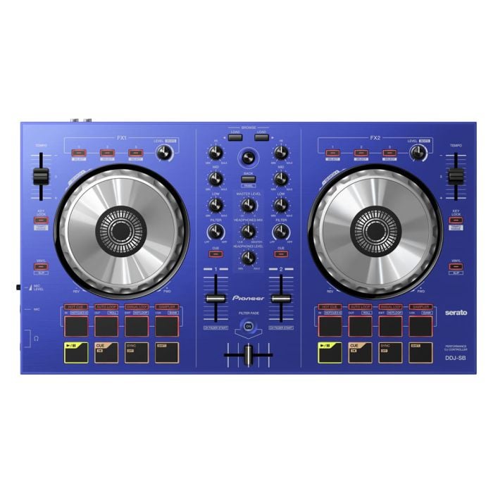PIONEER DDJ SB L BLUE CONTROLLER PER DJ