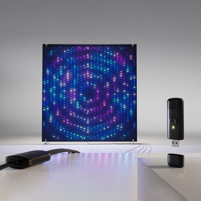 Fondale Luminoso 1120 LED RGB con Stand e Custodia (2,5x2,7m) Twinkly PRO Twinkly Lightwall