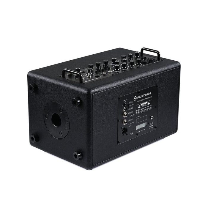 Amplificatore Portatile per Chitarre Acustiche 140W Nero MUSICCUBE MA90 Pro Black