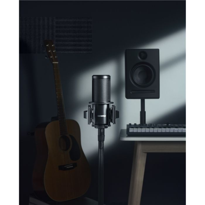 Kit per Home Recording con Microfono, Filtro anti-pop e Custodia SHURE SM4-K-KIT