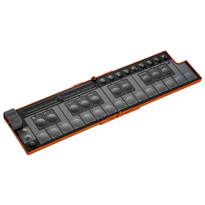 Tastiera MIDI Compatta Ripiegabile Arancione KORG nanoKEY Fold Lava Orange