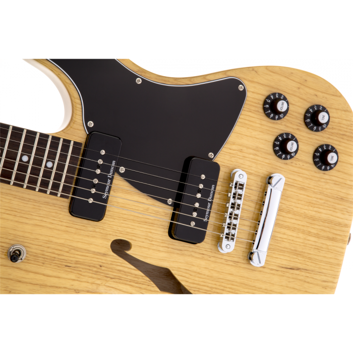 Fender Jim Adkins JA-90 Telecaster Thinline Laurel Fingerboard Natural