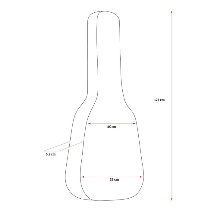 Custodia Morbida Imbottita per Basso Elettrico Tobago GB35B