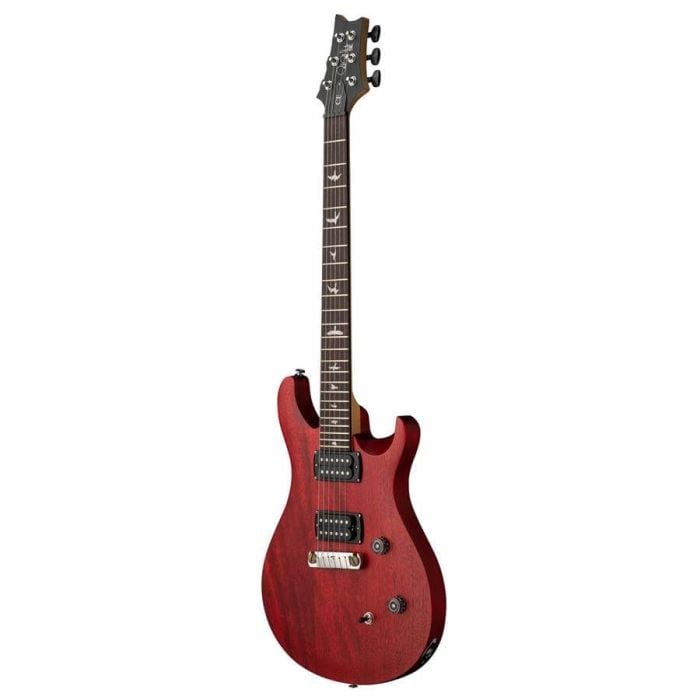 Chitarra Elettrica SE CE 24 Stoptail con Custodia PRS SE CE 24 Standard Satin Stoptail Vintage Cherry
