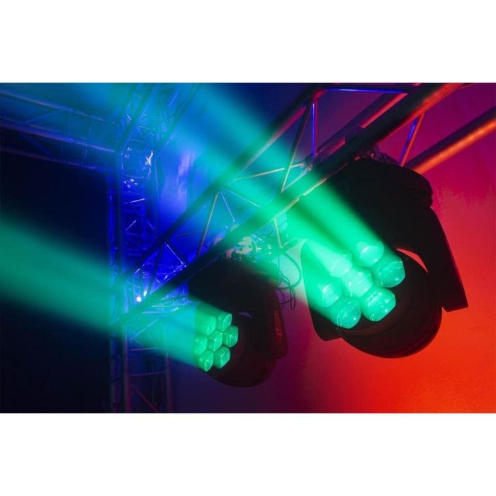 Kit 2 teste mobili MHL740 + flightcase BeamZ MHL740 Led Moving Head Zoom Kit