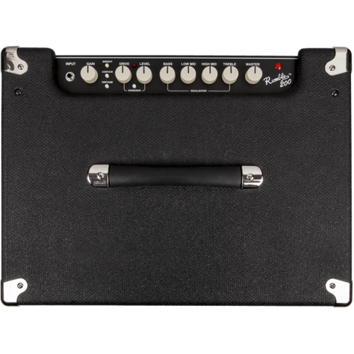 Combo per Basso Black/Silver 200W Fender Rumble 200 V3