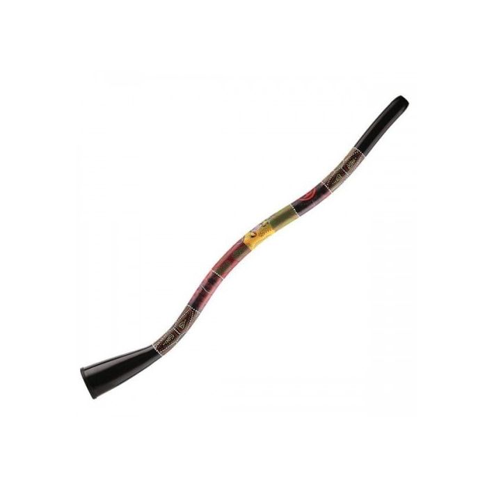 Didgeridoo Sintetico a S - Suono Autentico e Duraturo Meinl SDDG2-BK Didgeridoo