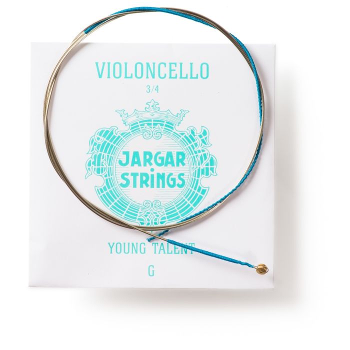 Corda SOL per Violoncello 3/4 Tensione Media Jargar SOL Blue Medium Young Talent 3/4