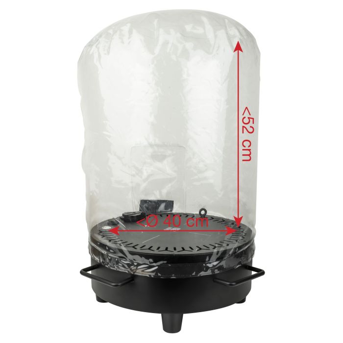 Cover Cilindrica in Plastica Trasparente per Rain Dome 40 SHOWGEAR Cover Rain Dome 40